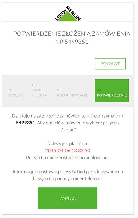 Potwierdzenie